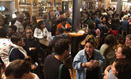 writing m city book launch at the Fugard Theatre