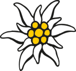 cartoon picture of an edelweiss flower